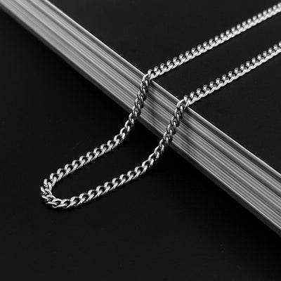 Cuban Chain (Silver) 4mm